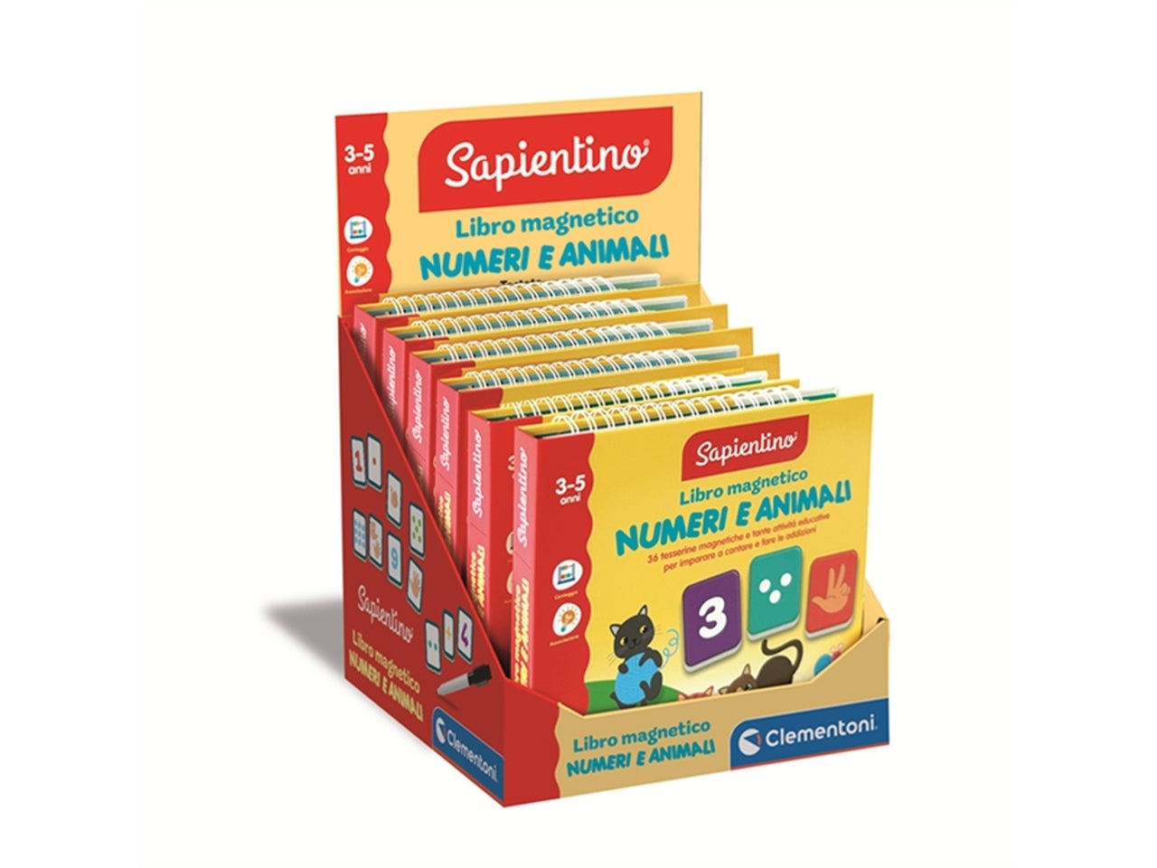 Magnetic travel book numeri