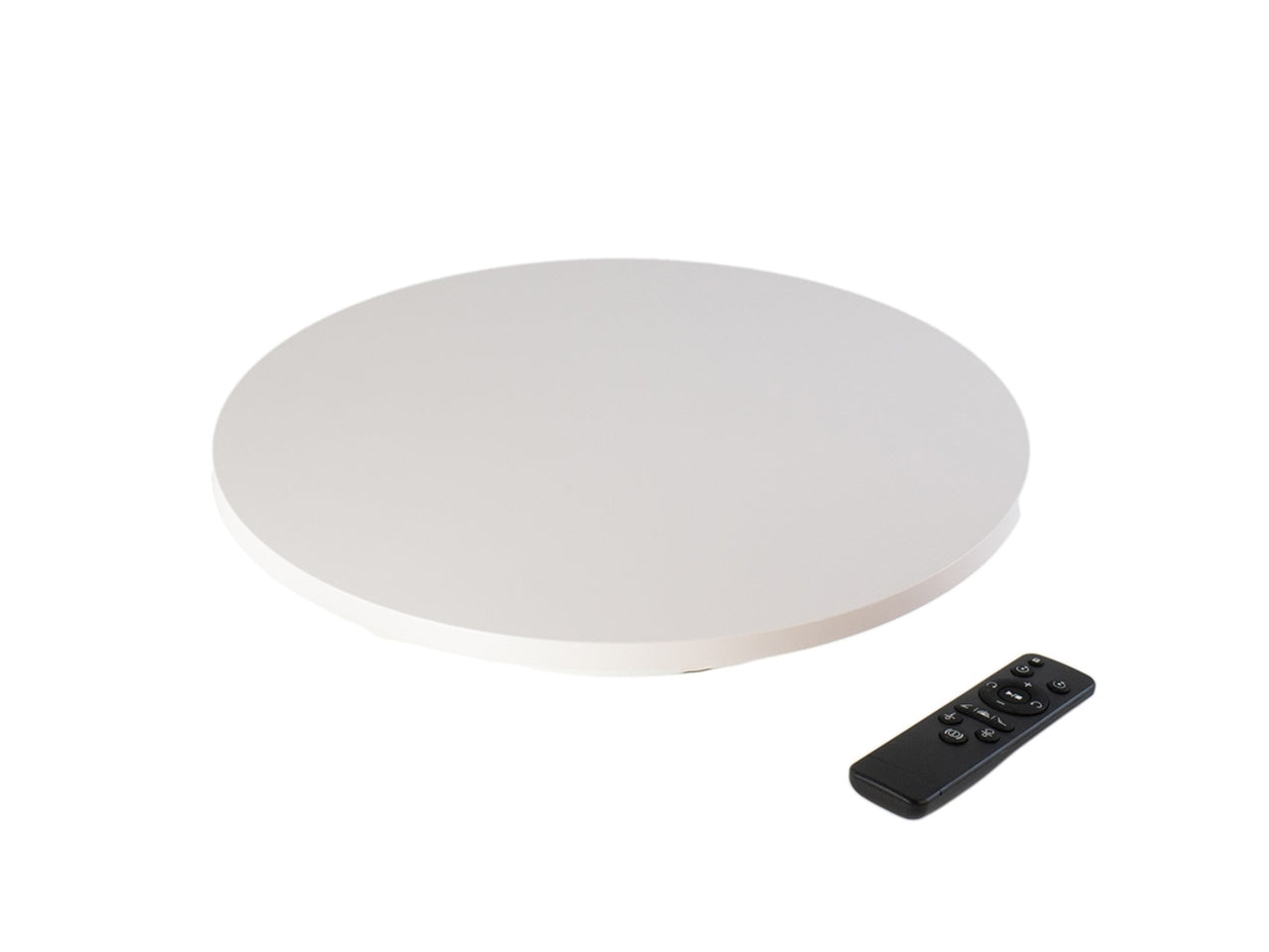 Base girevole d.60cm portata 120kg abs di colore bianca