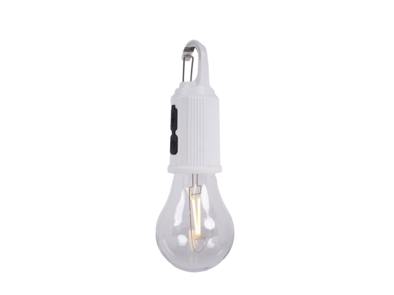 Lampadina led in plastica d.5x17cm di colore bianca