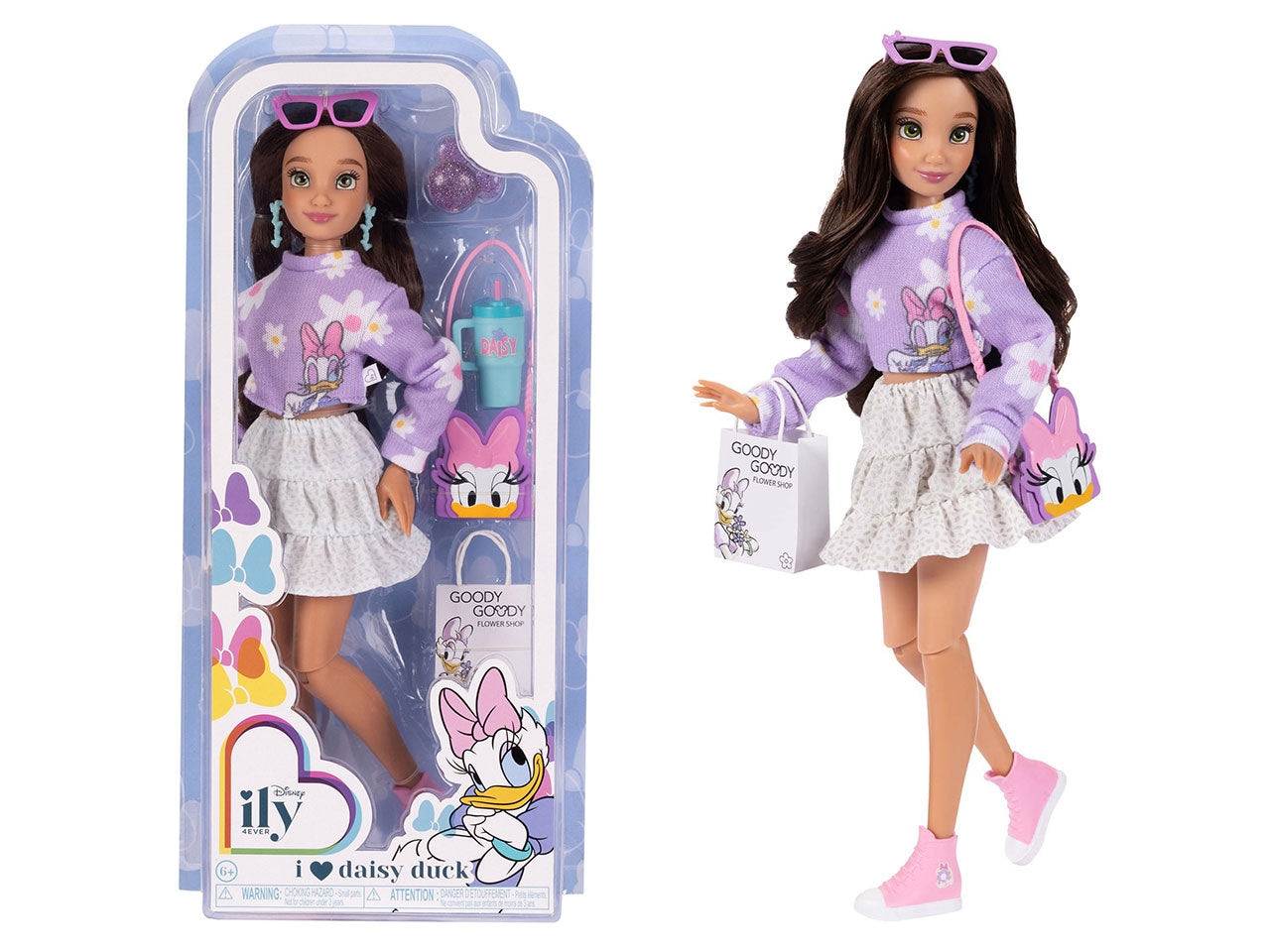 Disney ily fashion dolls bambola con accessori ispirata a paperina