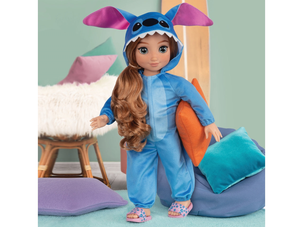 Disney bambola ispirata a stitch 45cm