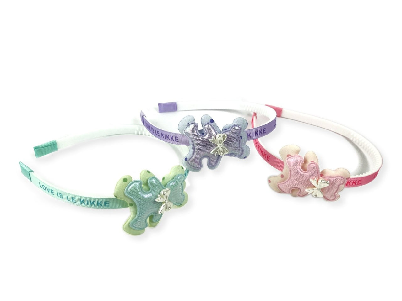 Cerchietto love is le kikke con orsetto