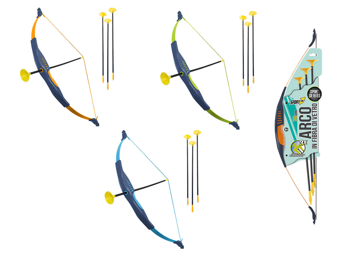 Set Arciere X-Fiber