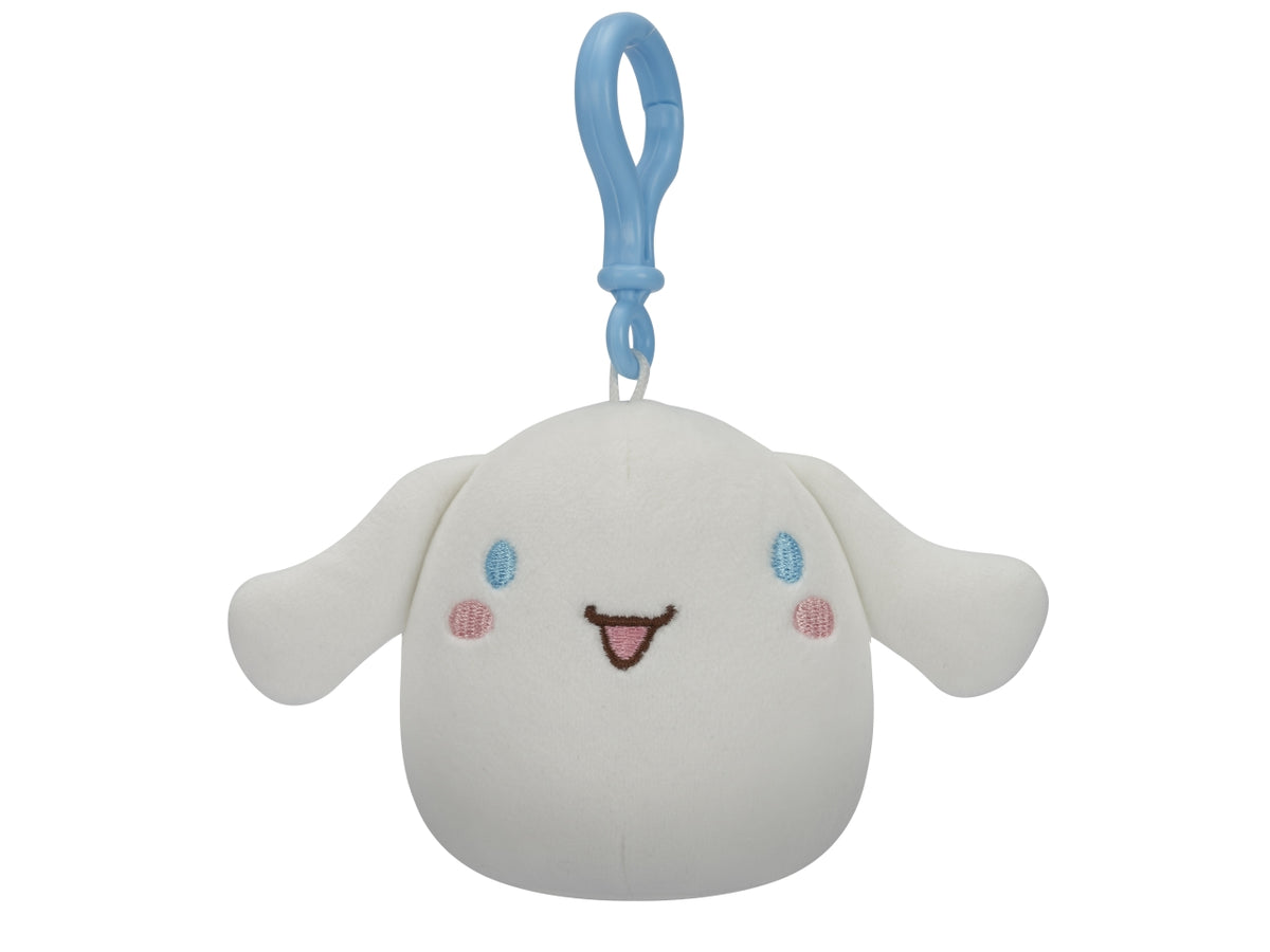 Peluche squishmallows personaggi clip on hello kitty and friends 10cm