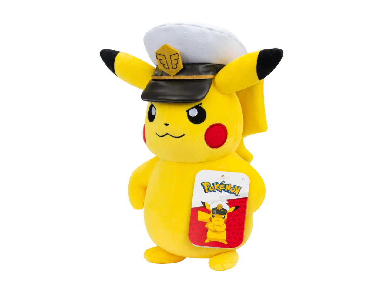 Peluche pokémon capitan pikachu 20cm