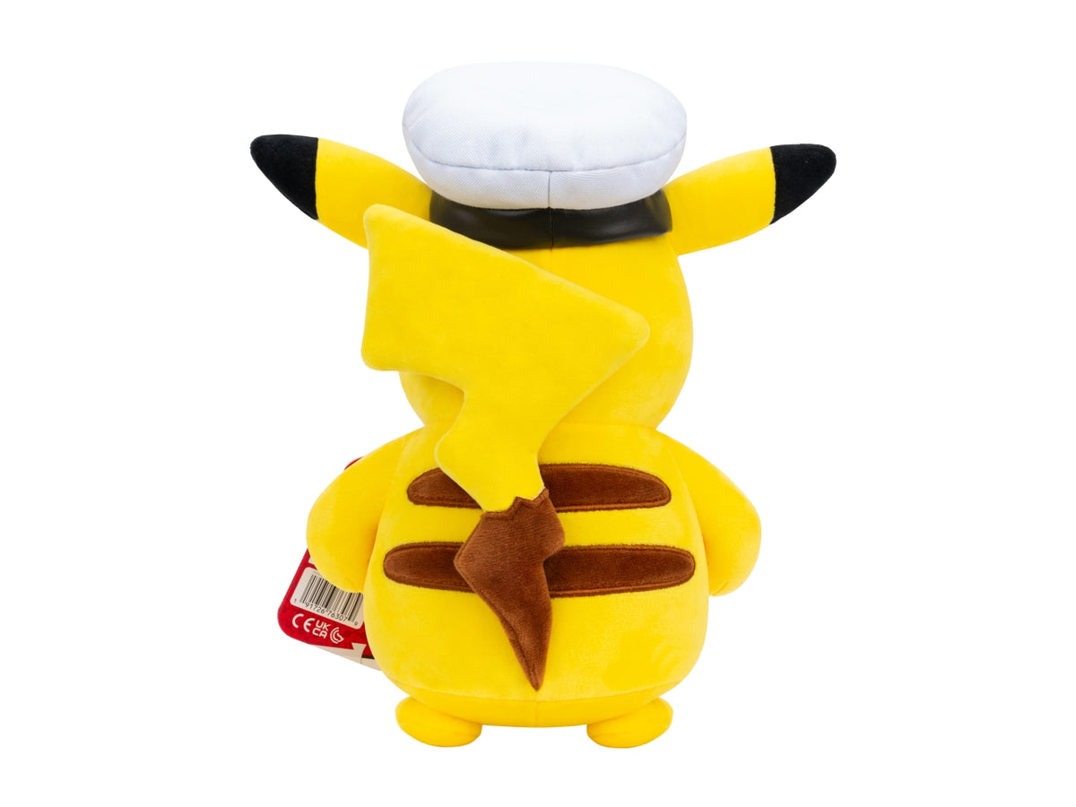 Peluche pokémon capitan pikachu 20cm
