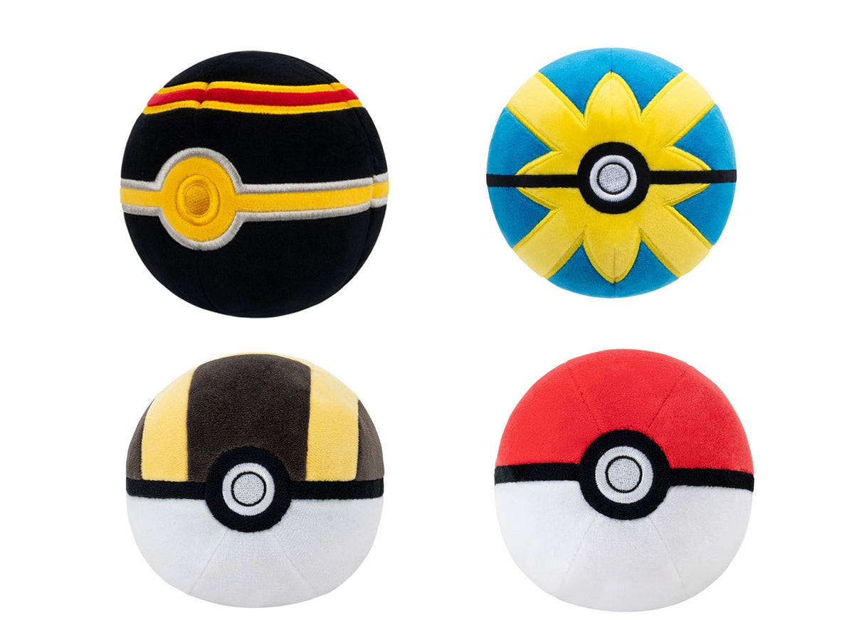 Peluche pokémon 12cm poké ball assortimento