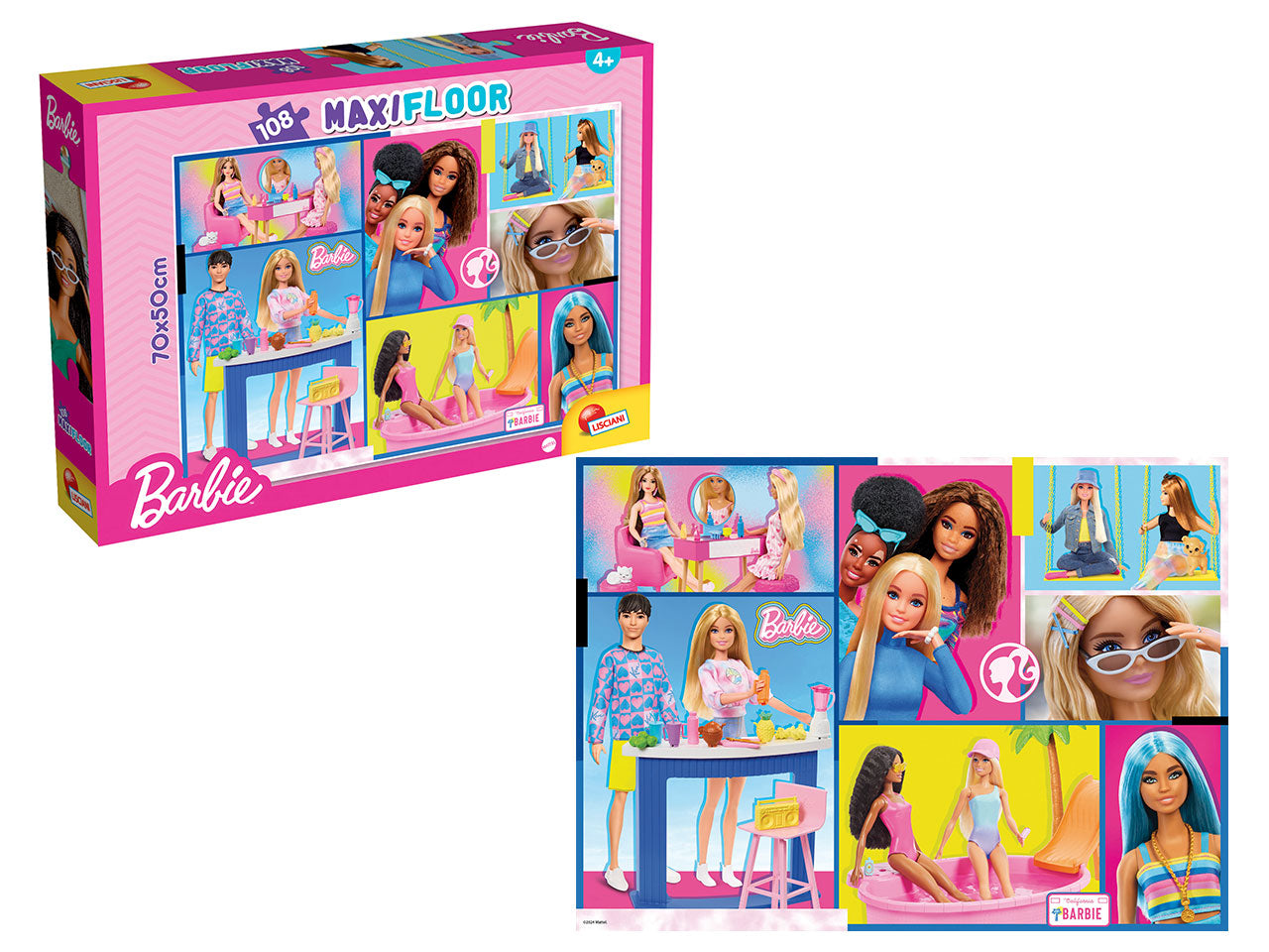 Barbie puzzle maxifloor 108