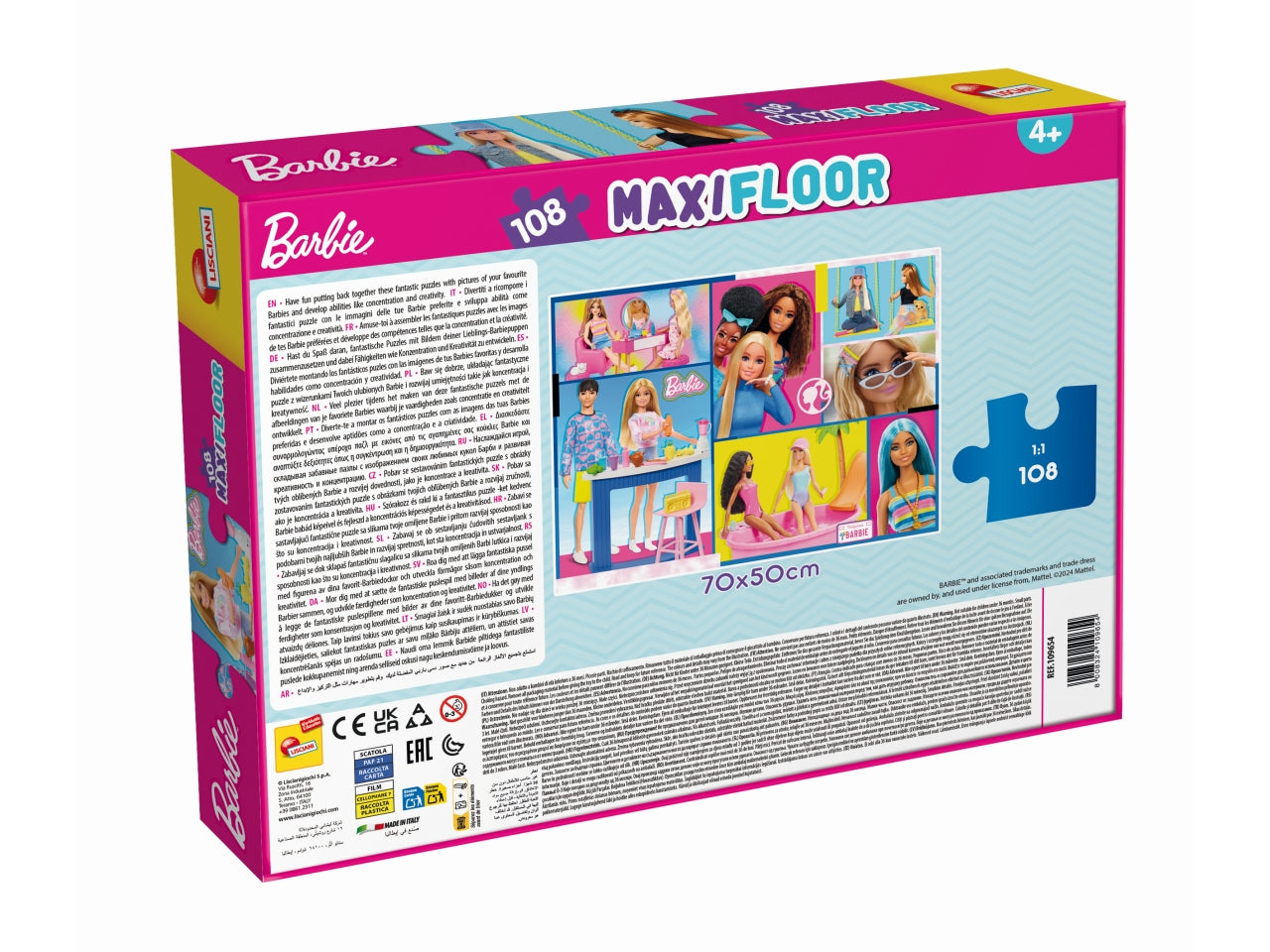 Barbie puzzle maxifloor 108