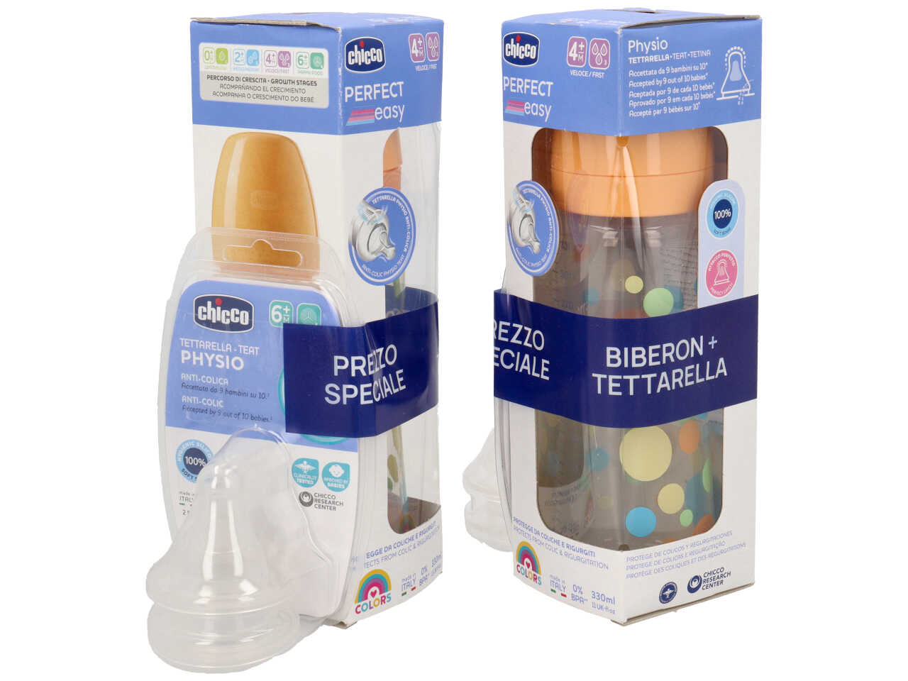 Biberon perfect easy con tettarella