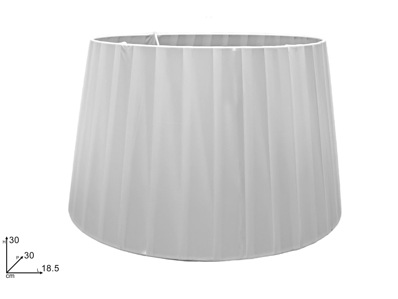 Paralume lux bianco 30cm