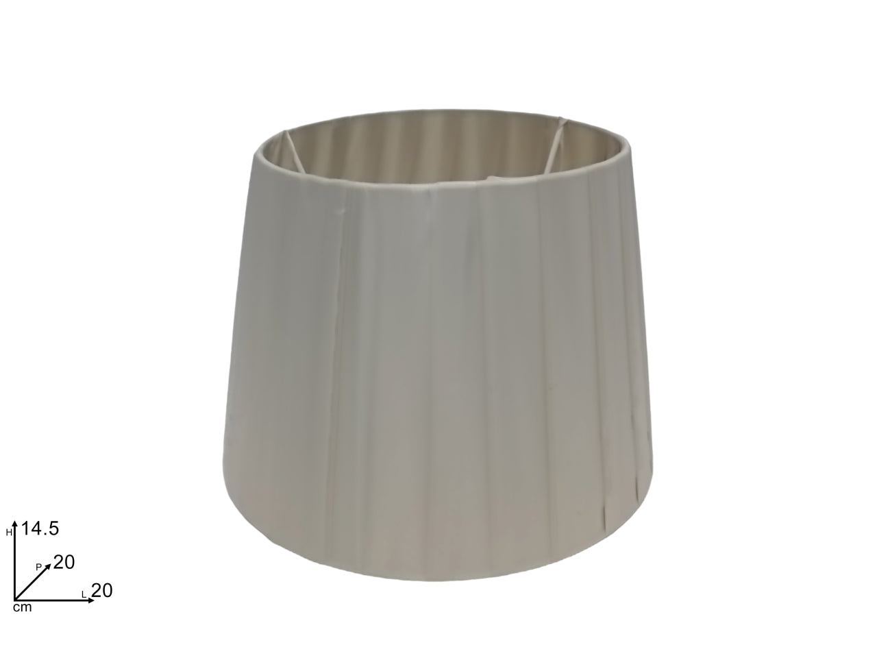 Paralume lux beige 20cm