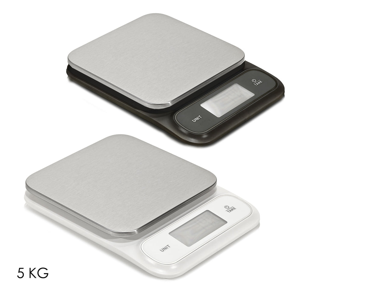 Bilancia da cucina 5kg waterproof in 2 assortimenti