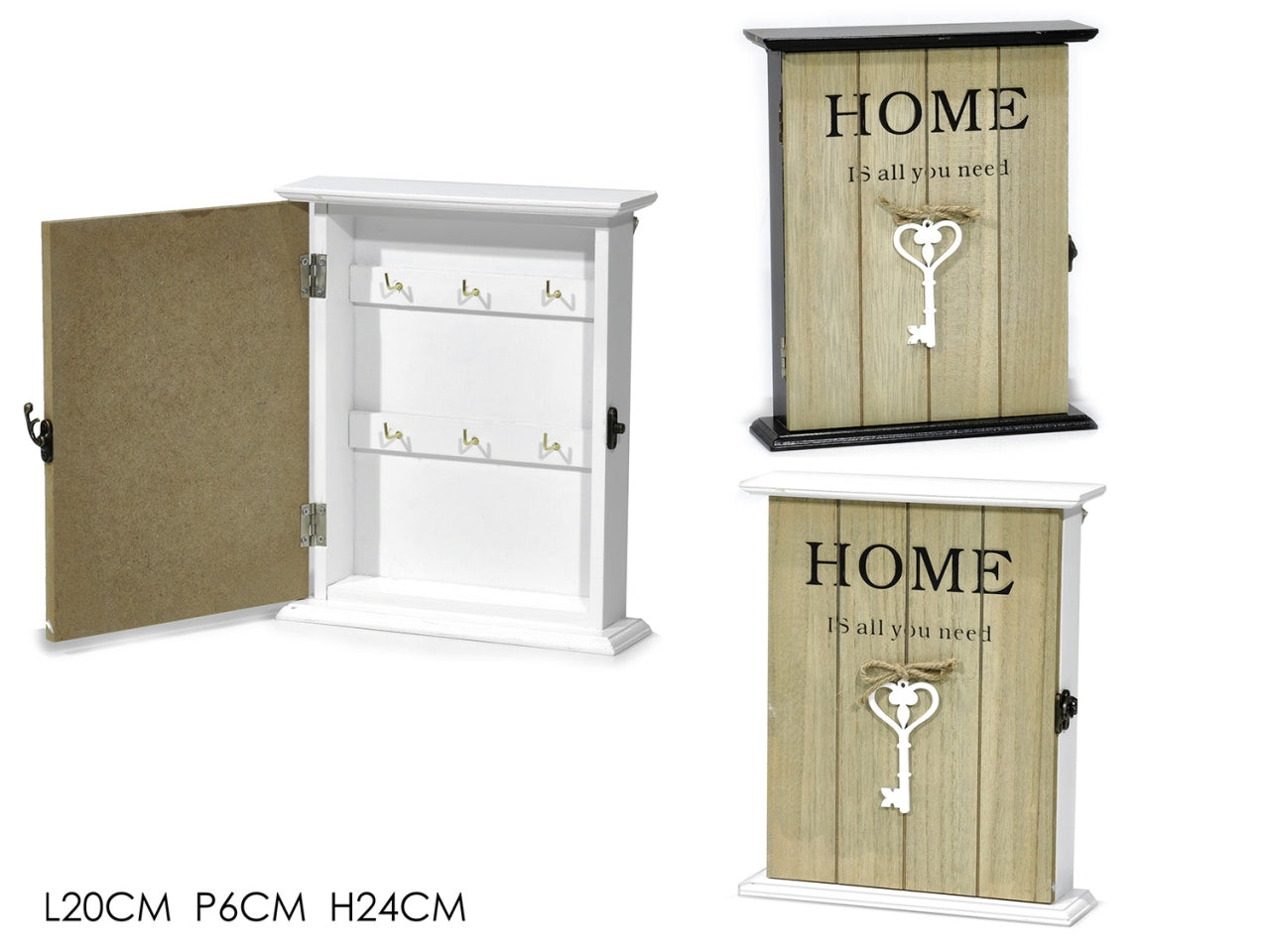 Portachiavi casa assortiti