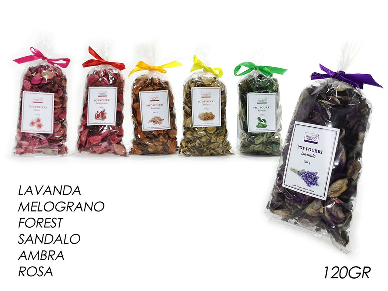 Potpourri 120gr con fraganze assortite