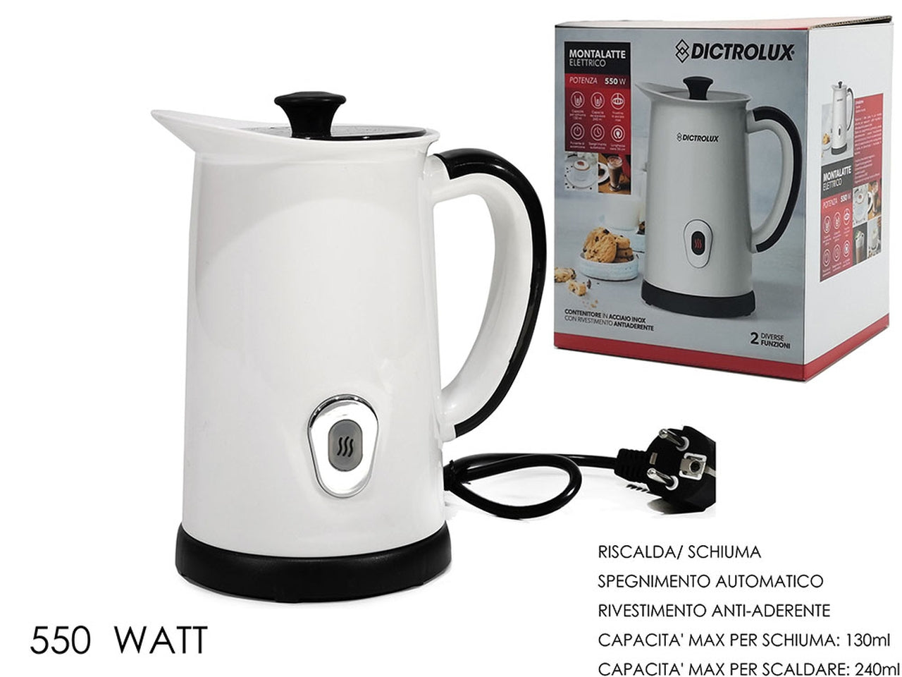 Montalatte 550w bianco