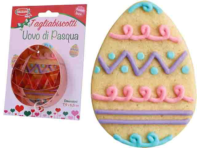 Tagliabiscotti uovo di pasqua
