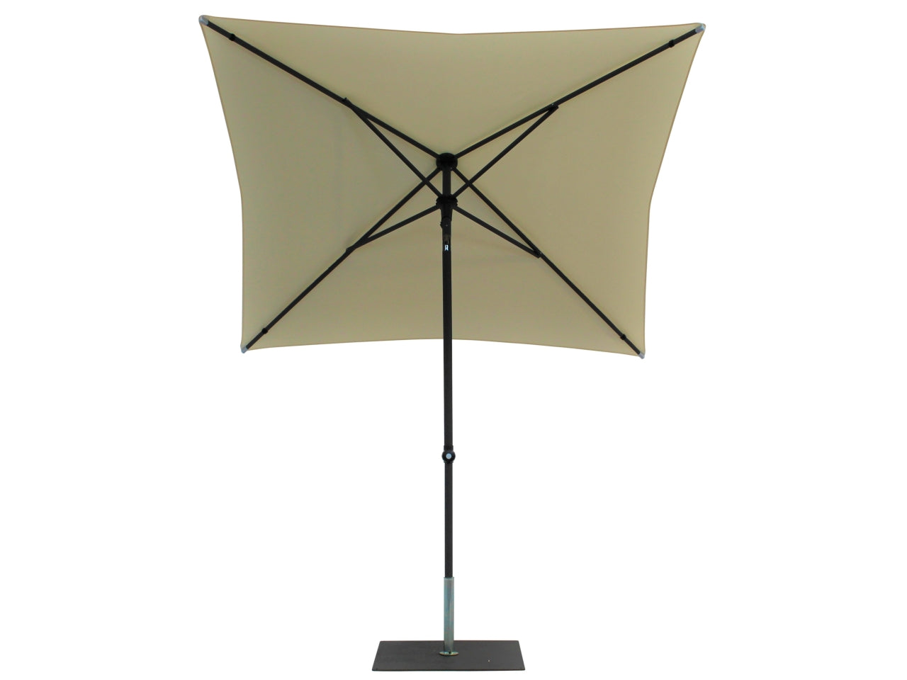 Ombrellone trend polyma 38/35 all.2x2m/4 grafite con snodo