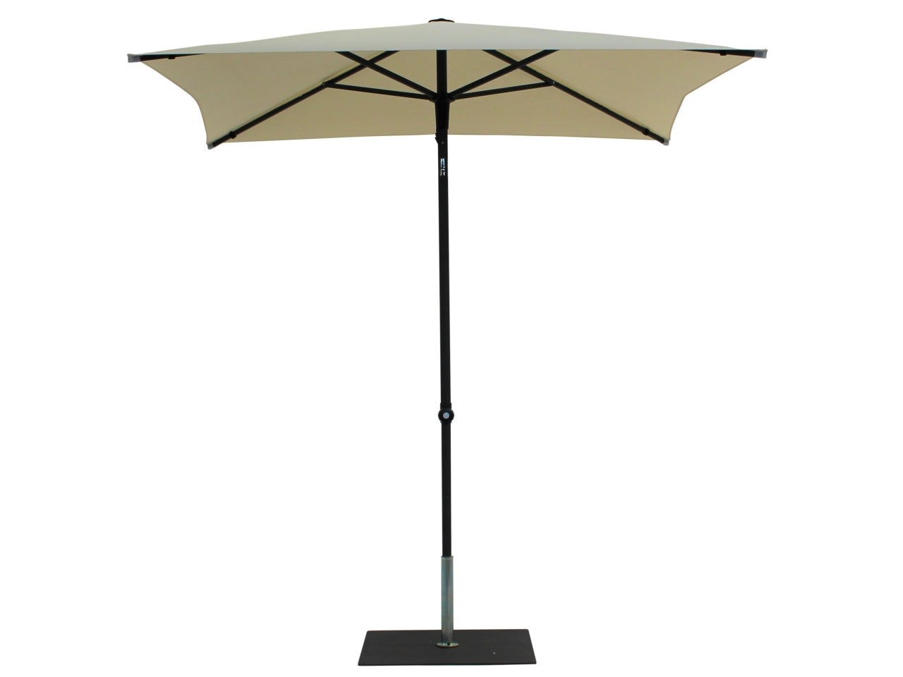 Ombrellone trend polyma 38/35 all.2x2m/4 grafite con snodo