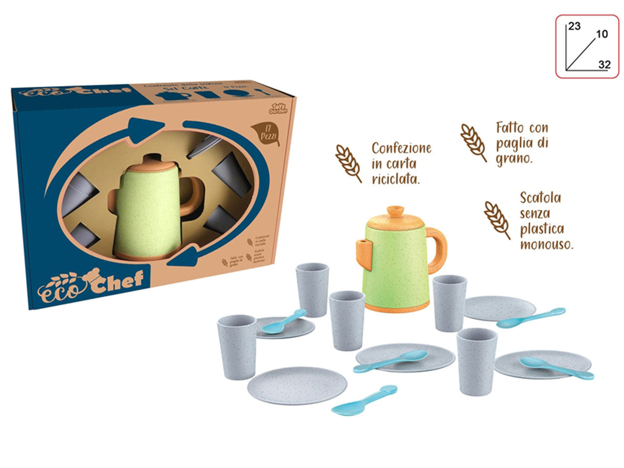 Eco chef set caffe