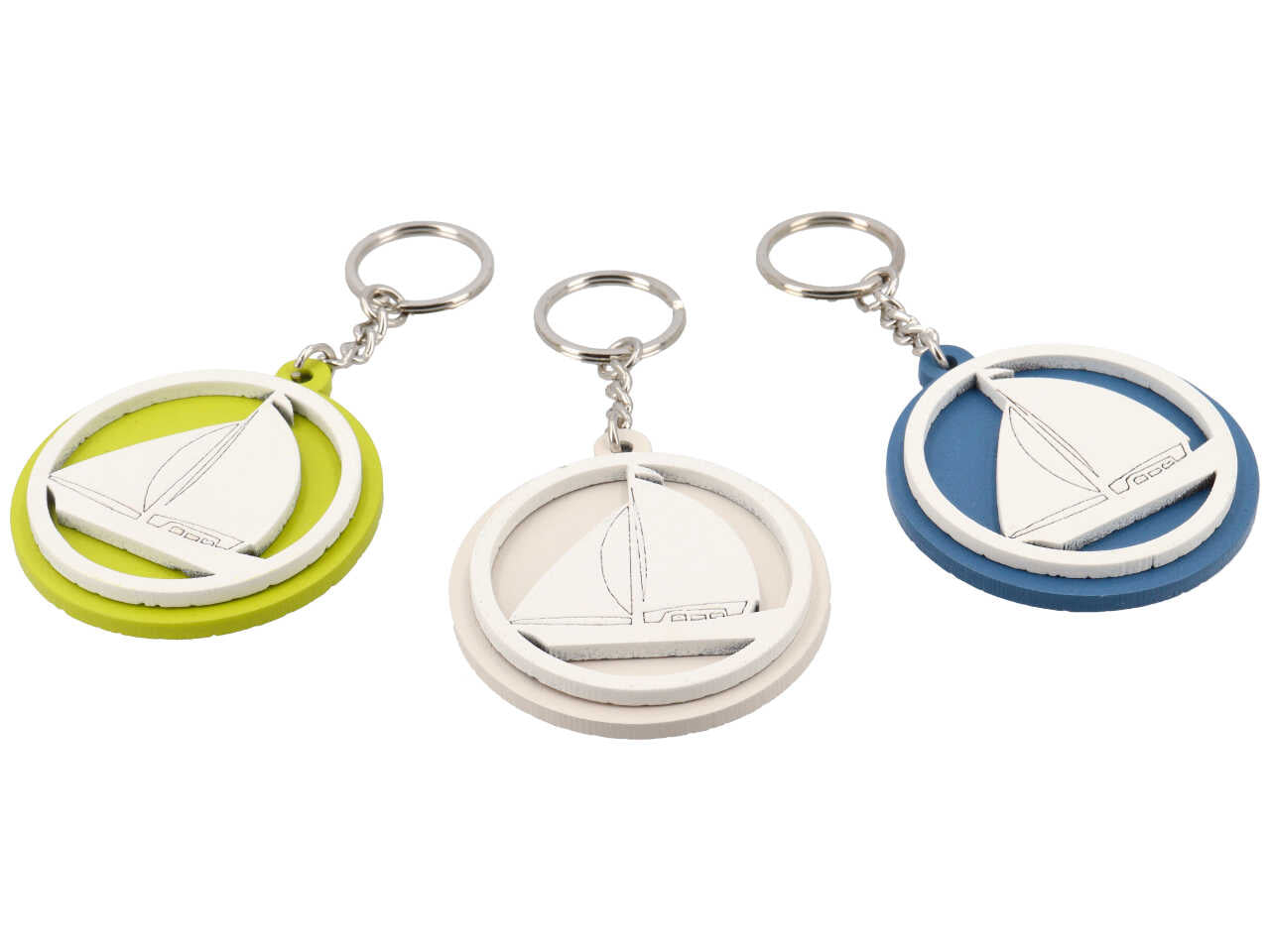 Portachiave vela in colori assortiti