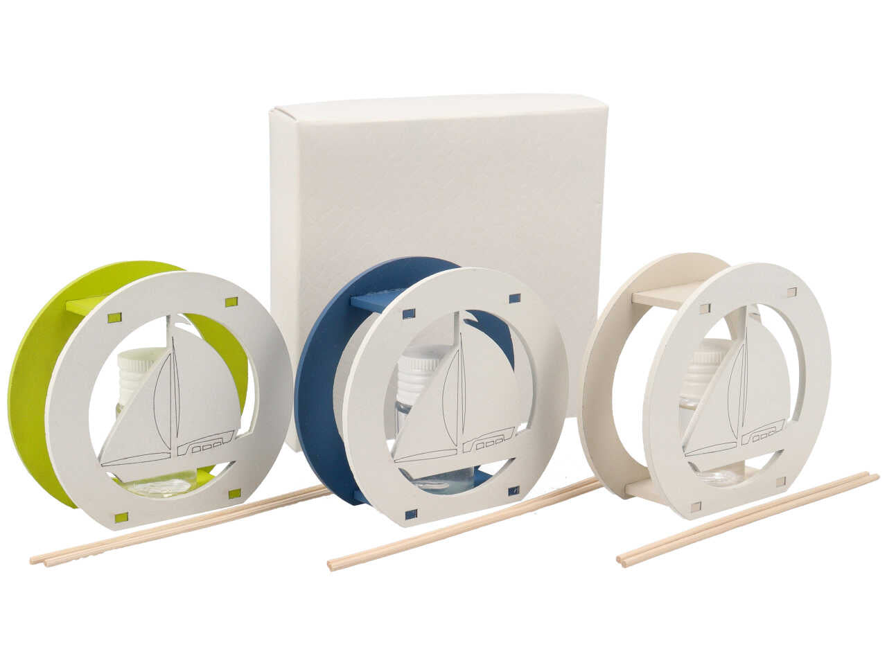 Profumatore tondo grande vela in colori assortiti