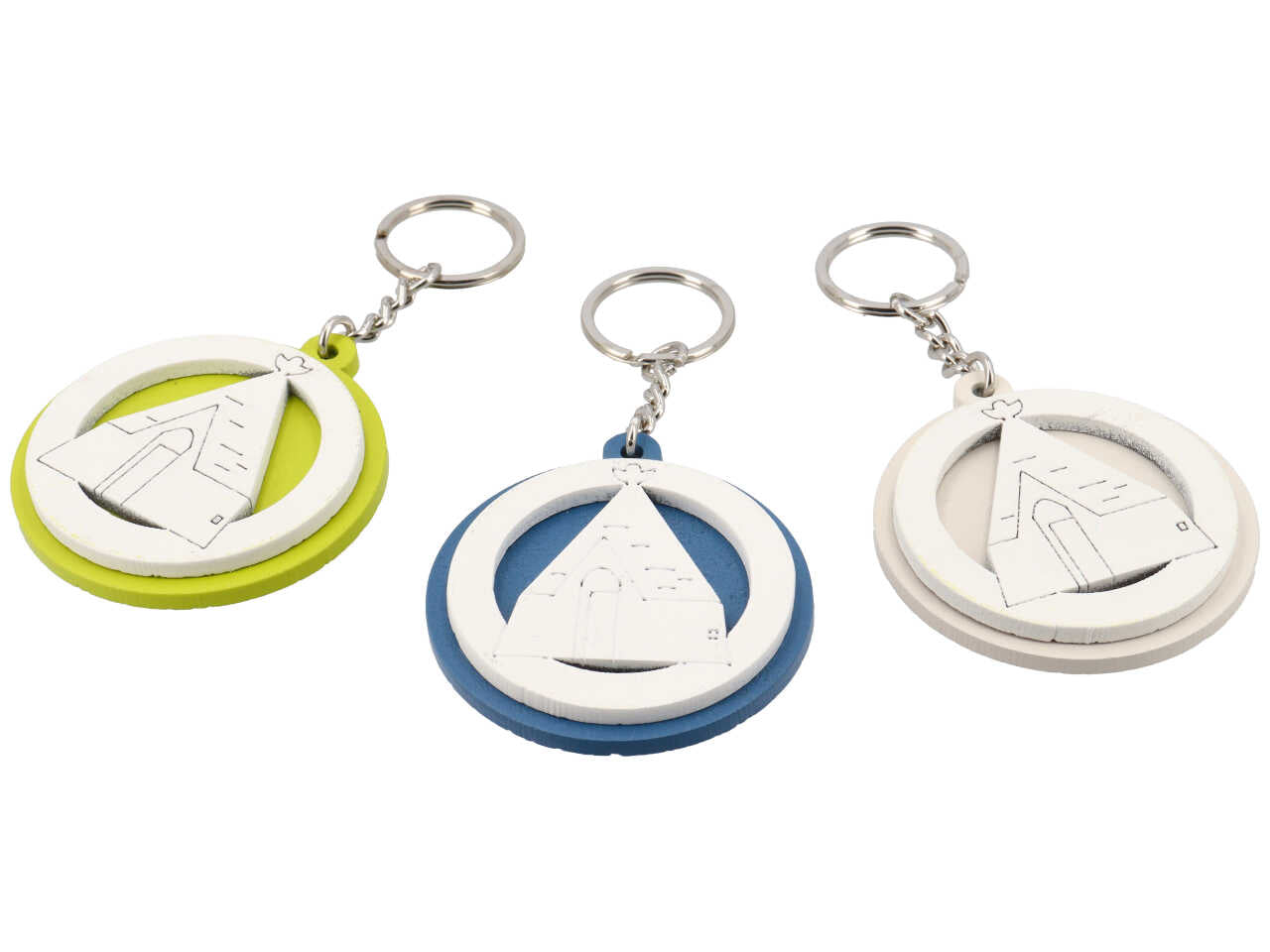 Portachiave trullo in colori assortiti