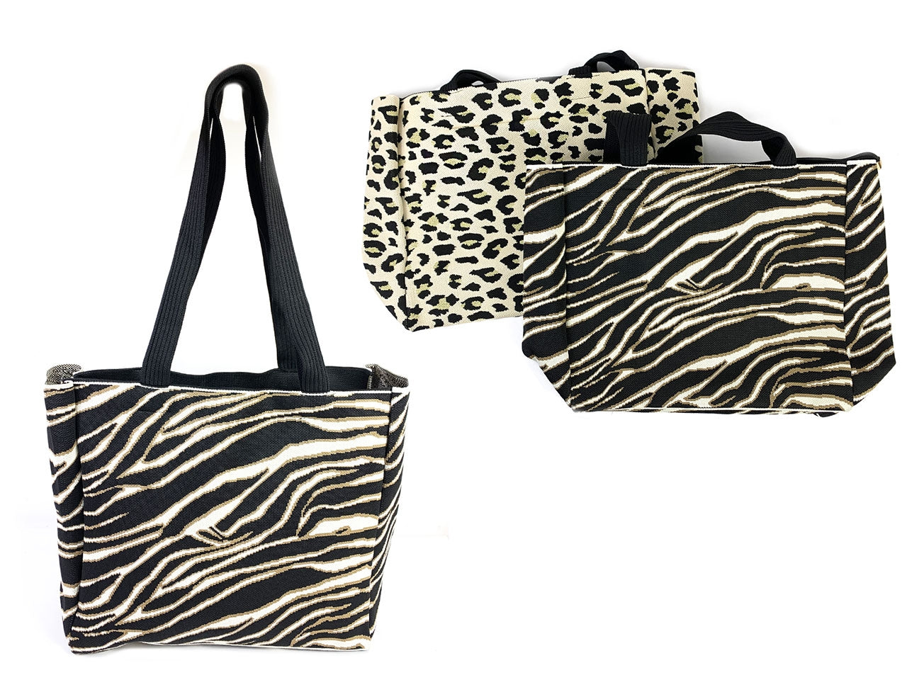 Borsa mare le kikke canvas animalier