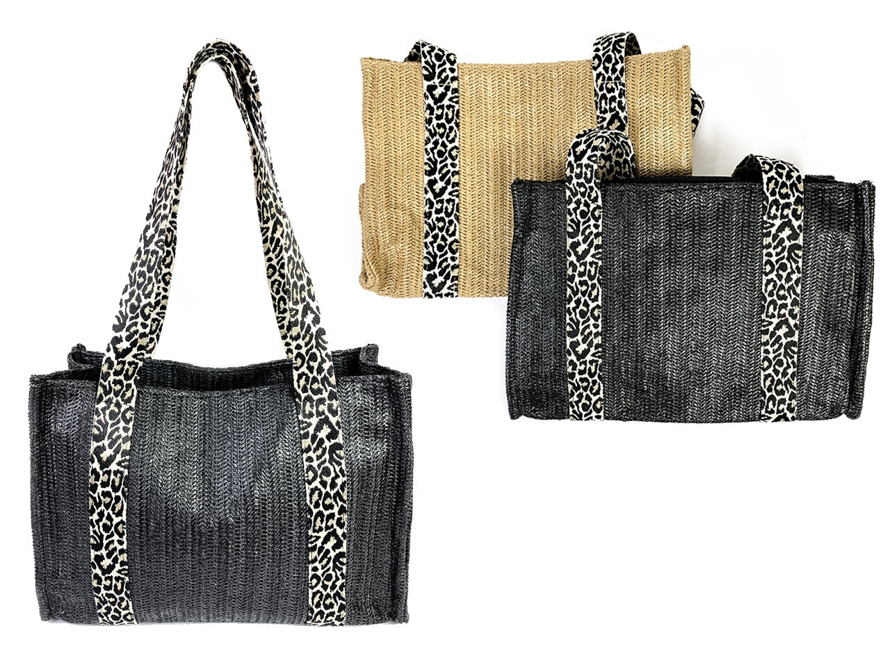 Borsa mare le kikke glamour animalier