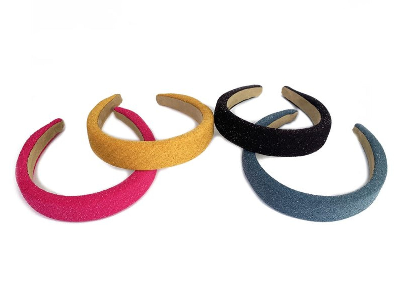 Cerchietto bombato lurex