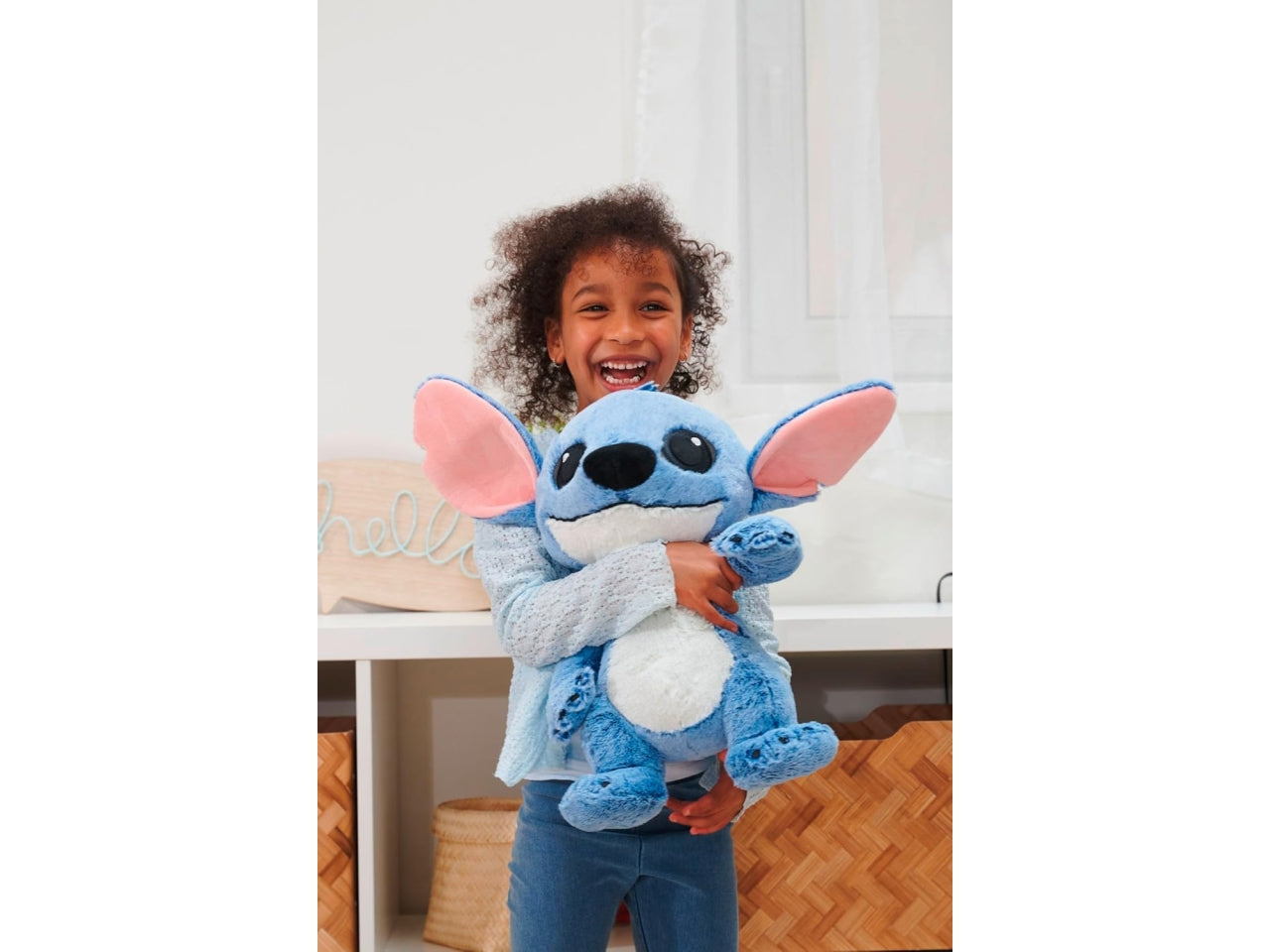 Peluche Stitch Disney live action, 41cm $