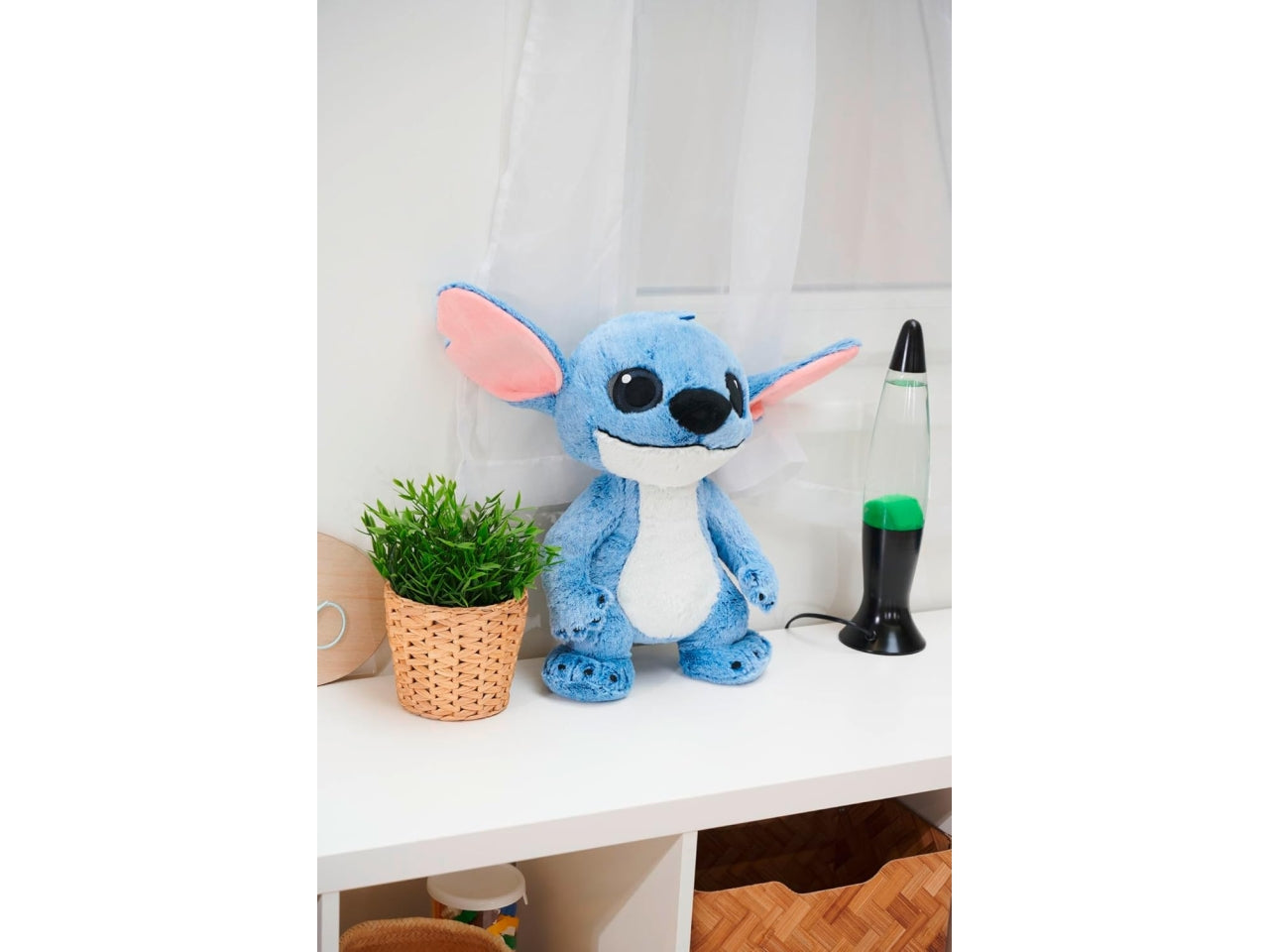 Peluche Stitch Disney live action, 41cm $