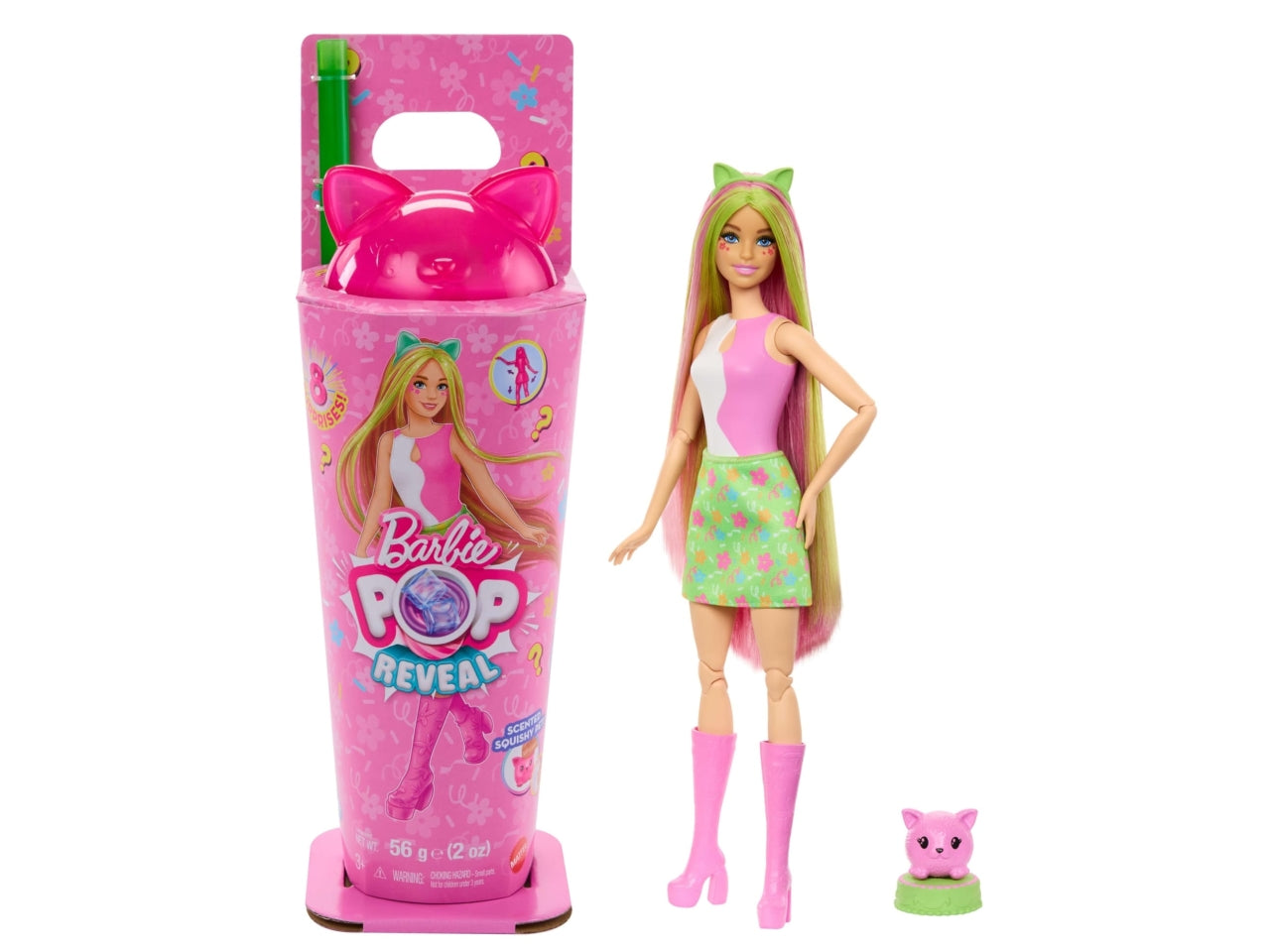 Barbie Pop reveal animal party
