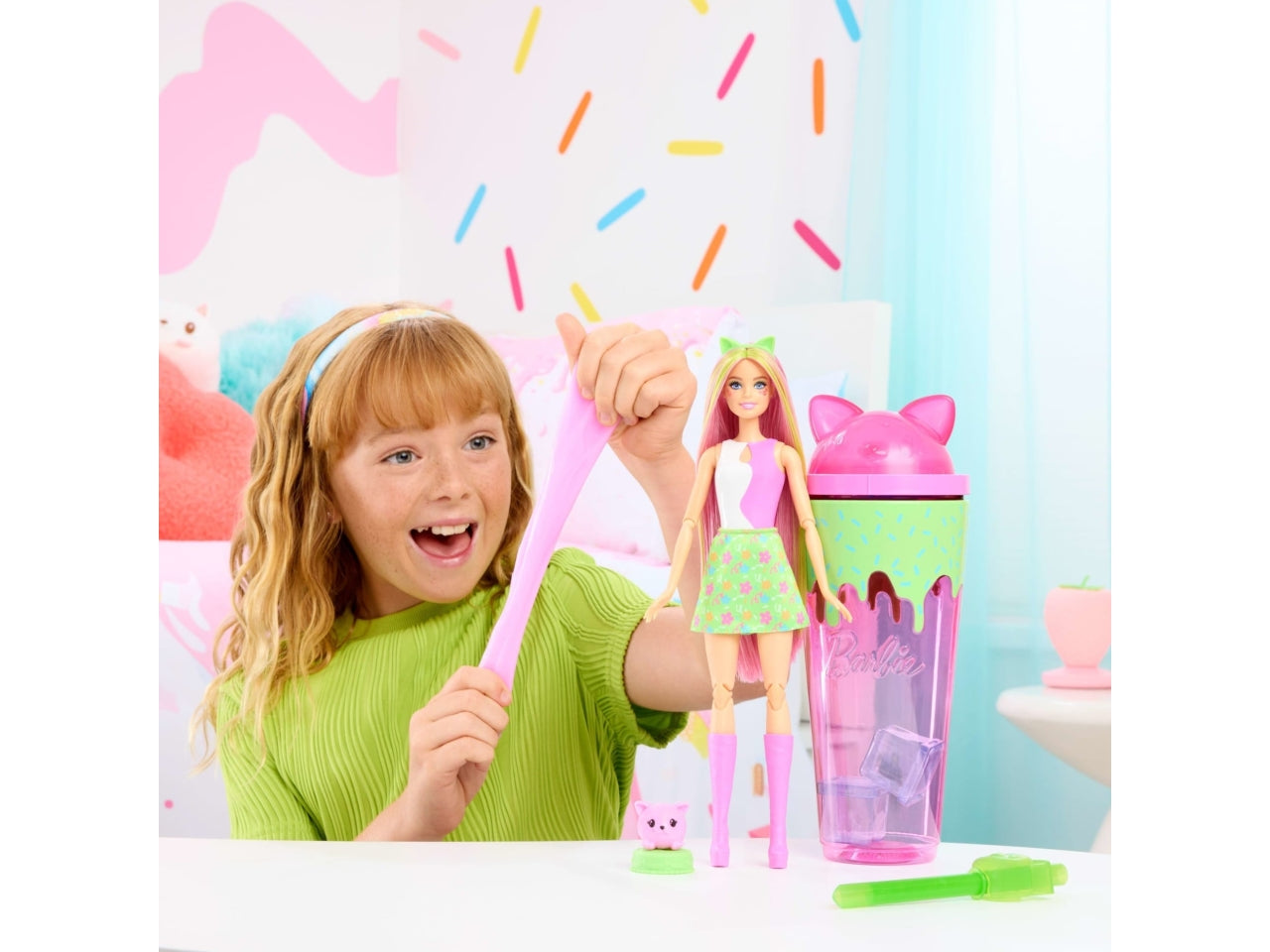 Barbie Pop reveal animal party