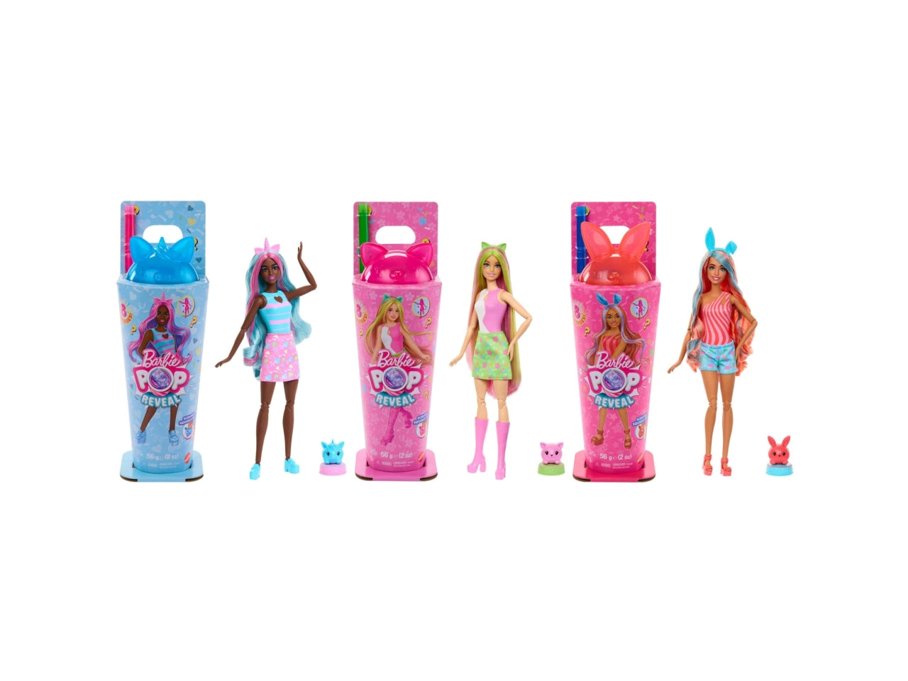 Barbie Pop reveal animal party
