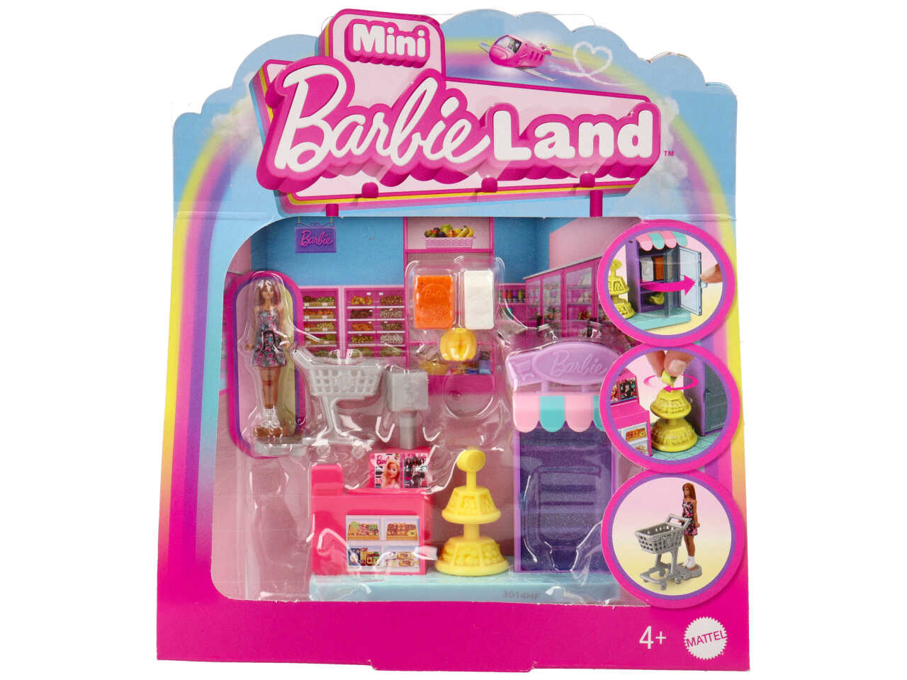 Mini barbieland playset asst.