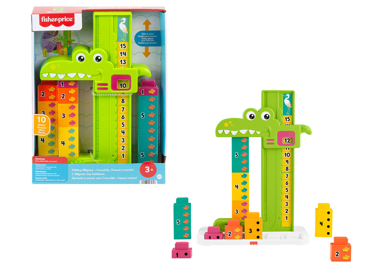 Coccodrillo conta e gioca