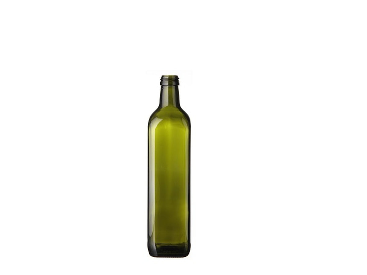 Marasca bottiglia olio verde 500cc con capsula