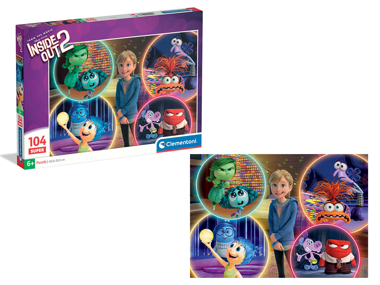 Puzzle 104 super inside out 2 -1- 2025