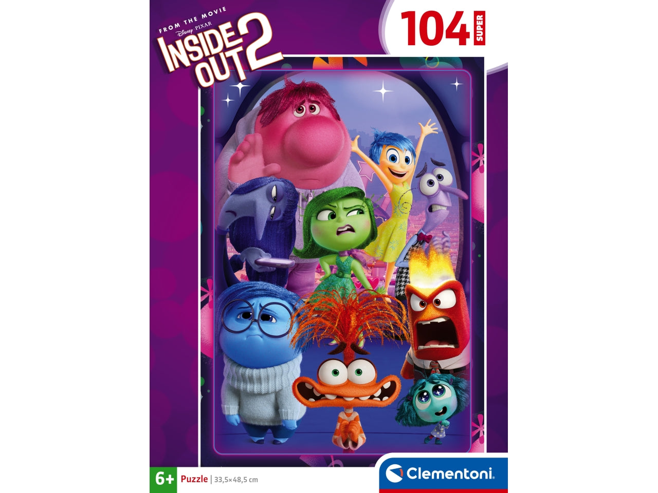 Puzzle 104 super inside out 2 -2- 2025
