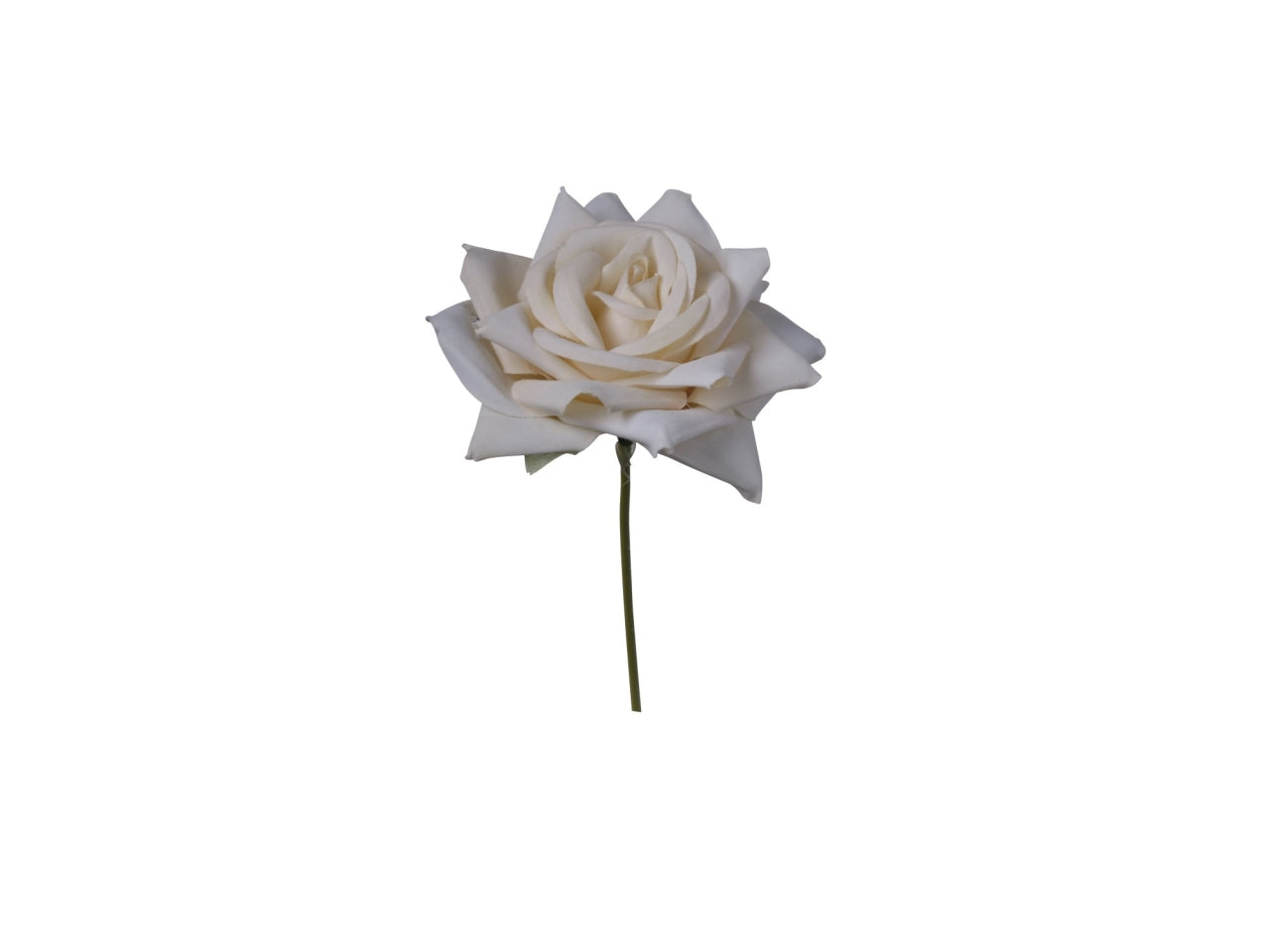 Pick rosa h.14cm di colore crema