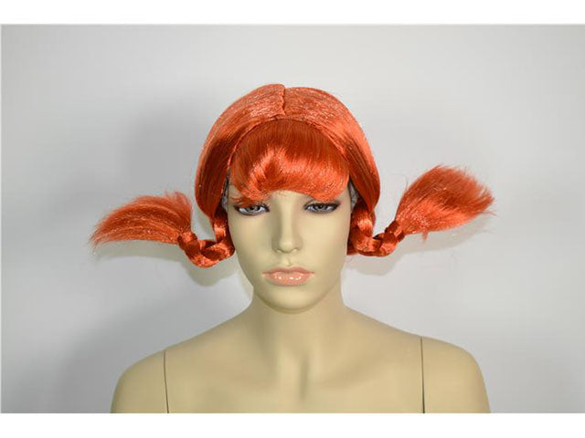 Parrucca pippi calzelunghe con trecce