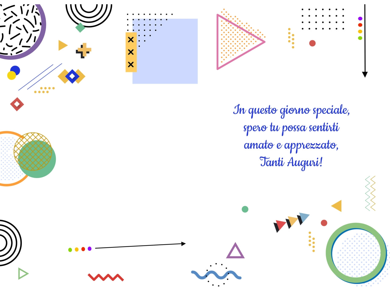 Biglietto tanti auguri cucina