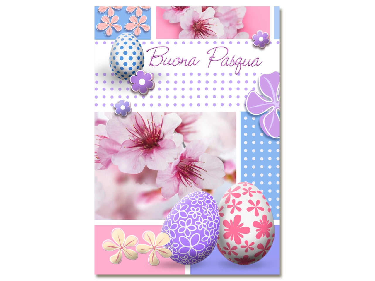 Biglietto pasqua laica