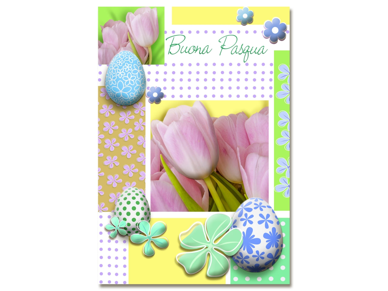 Biglietto pasqua laica