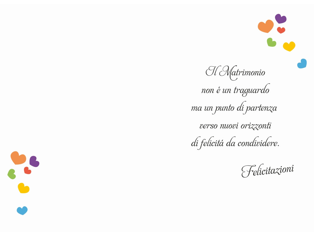 Biglietto felice matrimonio men
