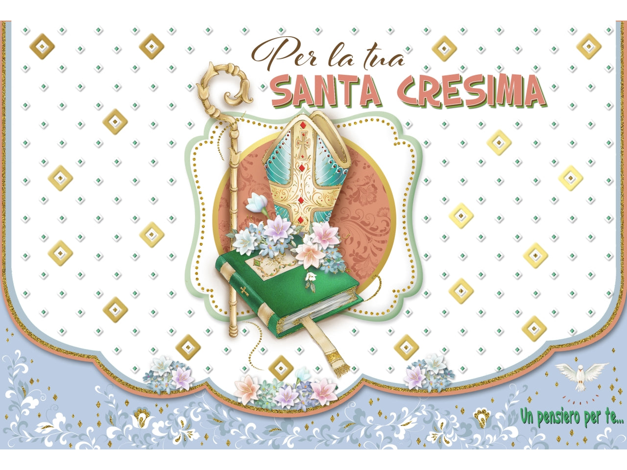 Biglietto santa cresima