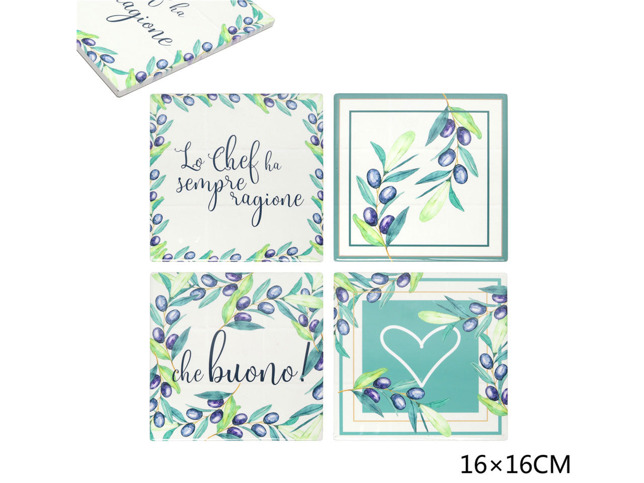 Piastrella decorativa 16x16cm