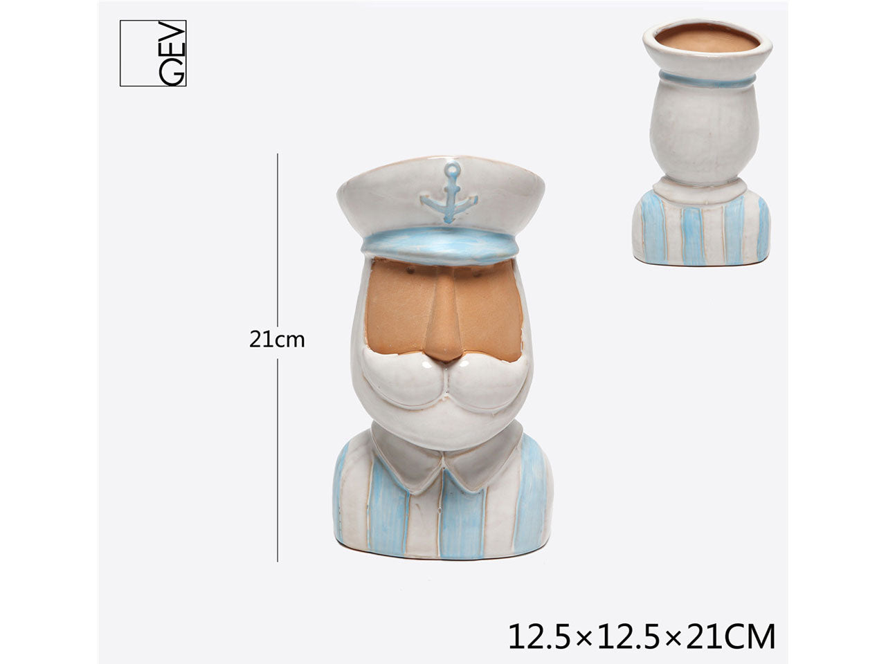 Vaso capitano 12,5xcm