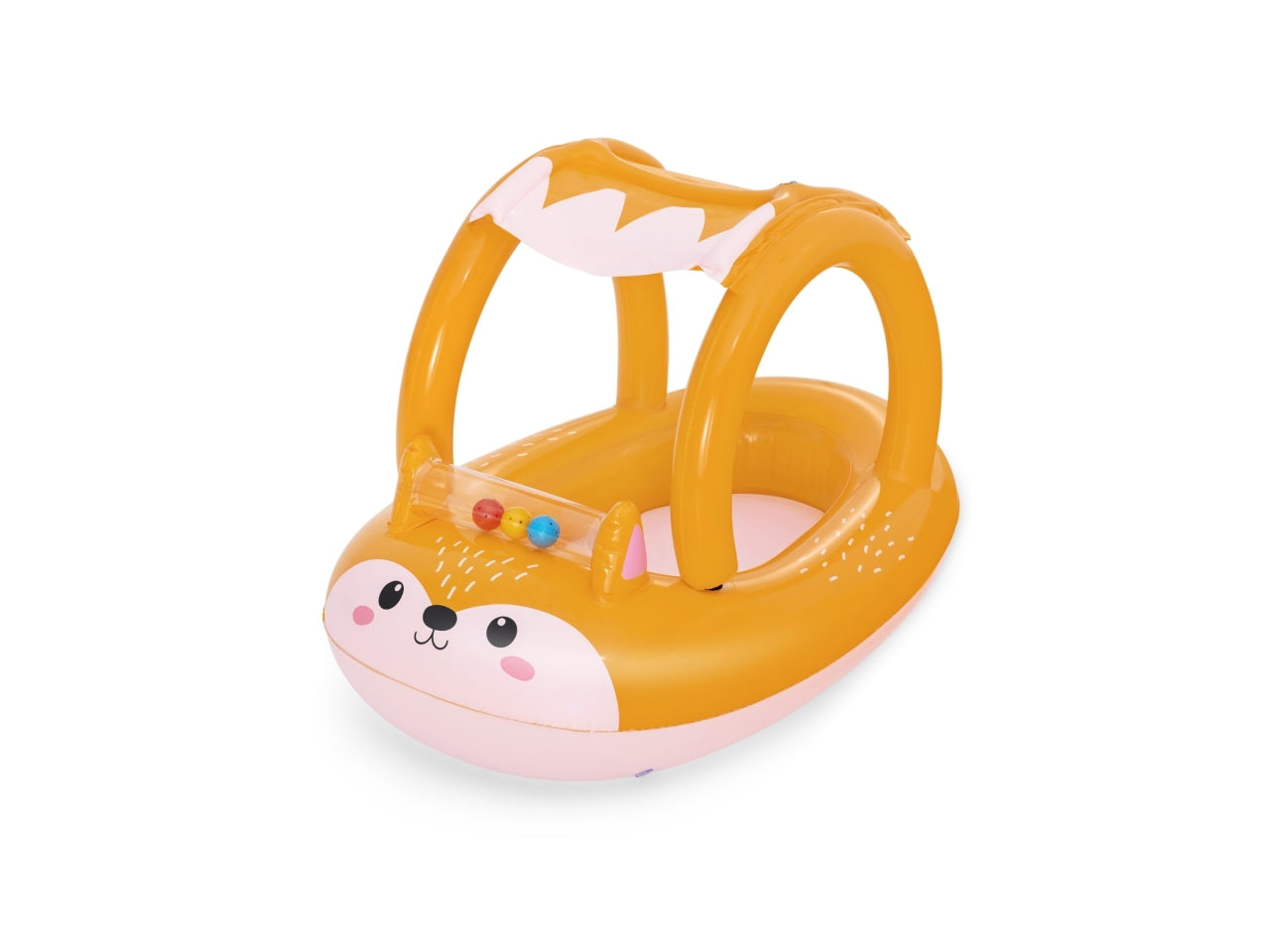 Canottino volpe con copertura a strappo per facilitare l' entrata, 85x58cm